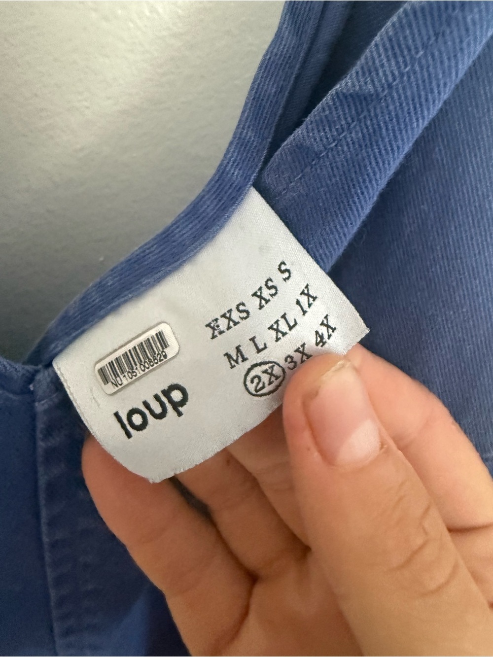 Loup Jumpsuit Slate Coveralls in Royal Blue - Picture 5 of 6